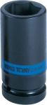 Головка торцевая ударная глубокая шестигранная 1", 27 мм, KING TONY, 843527M
