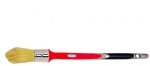 Кисть круглая "Элит" №18, натуральная щетина, трехкомпонентная ручка, MATRIX, 82001