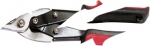 Ножницы по металлу, 250 мм, пряморежущие, обрезиненные рукоятки, MATRIX, 78330