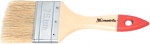 Кисть плоская "Стандарт" 3/4" (20 мм), натуральная щетина, деревянная ручка, MATRIX, 82515