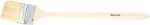 Кисть радиаторная 1,5", натуральная щетина, деревянная ручка, MATRIX, 83843