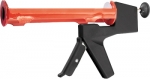 Пистолет для герметика, 310 мл, "полуоткрытый", противовес, круглый шток 8 мм, MATRIX, 88666