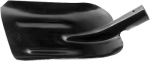 Лопата совковая с ребрами жесткости, упрочненная сталь Ст5, без черенка , СИБРТЕХ, 61400