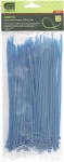 Хомуты 200 * 3,6 мм пластиковые синие 100 шт СИБРТЕХ 45521
