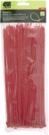 Хомуты 250 * 3,6 мм пластиковые красные 100 шт СИБРТЕХ 45503