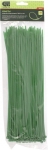 Хомуты 300 * 3,6 мм пластиковые зеленые 100 шт СИБРТЕХ 45514