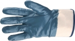 Перчатки трикотажные с обливом из бутадиен-нитрильного каучука крага L СИБРТЕХ 67833