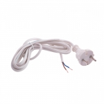 Шнур электрический соединительный для настольной лампы 1,7 м 120 Вт белый тип V-1 СИБРТЕХ 96010