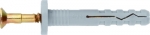 Дюбель-гвоздь полипропиленовый с цилиндрическим бортиком 8х100мм,100шт, СИБРТЕХ, 42152