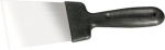 Шпательная лопатка из нержавеющей стали, 60 мм, пластмассовая ручка, СИБРТЕХ, 85432