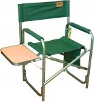 Кресло складное с откидным столиком 46*37*81/39*28 см, алюминиевый каркас, PALISAD Camping, 69600