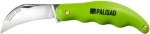 Нож садовый, 175 мм, складной, изогнутое лезвие, пластиковая эргономичная рукоятка, PALISAD, 79011