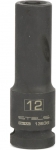 Головка ударная удлиненная шестигранная 12 мм 1/2" CrMo STELS 13936