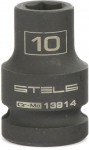 Головка ударная шестигранная 10 мм 1/2" CrMo STELS 13914
