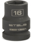 Головка ударная шестигранная 16 мм 1/2" CrMo STELS 13921