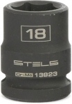 Головка ударная шестигранная 18 мм 1/2" CrMo STELS 13923