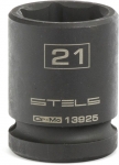 Головка ударная шестигранная 21 мм 1/2" CrMo STELS 13925