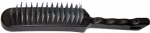 Щетка 3-рядная металлическая с пластмассовой ручкой, SPARTA, 748655