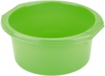 Таз пластмассовый круглый 8л, зеленый, ELFE, 92969