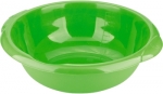 Таз пластмассовый круглый 18л, зеленый, ELFE, 92977