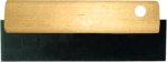Шпатель резиновый, деревянная ручка 200х50 мм, КОНТРФОРС, 017020