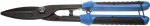 Ножницы для резки металла с пружиной, двухкомпонентные ручки, 290мм, СИБИН, 23044-29