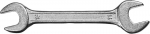 Ключ рожковый гаечный, белый цинк, 13х14мм, СИБИН, 27014-13-14