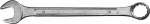 Ключ комбинированный гаечный, белый цинк, 19 мм, СИБИН, 27089-19