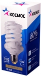 Энергосберегающая лампа КЛЛ SPC 30Вт, E27, 2700К, трубка Т3, КОСМОС