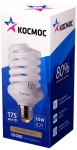 Энергосберегающая лампа КЛЛ SPC 35Вт, E27, 2700К, трубка Т3, КОСМОС