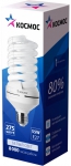 Энергосберегающая лампа КЛЛ SPC 55Вт, E27, 4000К, трубка Т4, КОСМОС