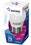 Светодиодная лампа LED GL45 Е27, 7Вт, 230v, 4500K, шарик, КОСМОС