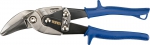 Ножницы по металлу, изогнутые правые, 240 мм, TOPEX, 01A431