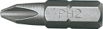 Насадки PH2 x 25 мм, 10 шт, TOPEX, 39D314