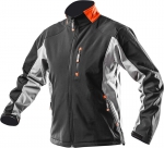 Куртка водо- и ветронепроницаемая, softshell, pазмер XL/56, NEO, 81-550-XL