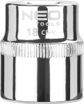 Головка сменная шестигранная 3/8" 18 мм NEO 08-118