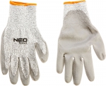 Перчатки защищающие от прокола с ПУ-покрытием 10" CE NEO 97-609