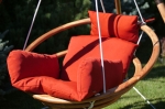 Подвесное деревянное кресло качели с подушками - комплект МАЙЯ SET, BESTA FIESTA, Майя комплект