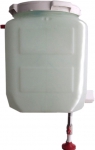 Водонагреватель-душ электрический наливного типа с терморегулятором, 50 л, 1,5 кВт, САДКО, 1596