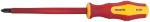 Отвертка стержневая диэлектрическая крестовая VDE 1000V, PH0 x 60 мм, THORVIK, SDPI060