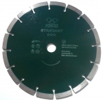 Диск алмазный Standart сегментный, бетон, 230/22,23 мм, KEOS, DBS02.230