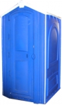 Мобильная туалетная кабина Стандарт Экосервис-Плюс, цвет синий, ЭКОМАРКА, 025