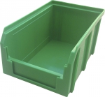 Пластиковый ящик, 171 х 102 х 75 мм, СТЕЛЛА, V-1 литр, зеленый