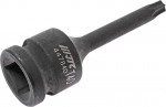 Головка торцевая ударная TORX 1/2" х T40, 78 мм, JTC, JTC-447840