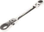 Ключ накидной шарнирный с трещоткой, 10 х 12, 150 мм, JTC, JTC-5034