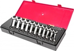 Набор ключей комбинированных, 6 - 19 мм, 14 шт, в кейсе, JTC, JTC-K6143