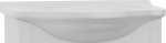 Раковина мебельная керамическая 60 см полувстроенная белый глянец, Dorff, M95WCC0602WG
