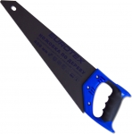 Ножовка 400мм по дереву закаленный зуб 2мм, тефлон, двухкомонентная ручка TPI 12 EUROTEX 030115-005