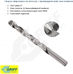 Сверло 3.4 мм Р6М5 А1 GRIFF a111034