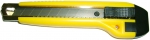 Нож 18 мм, сегментный пластиковый корпус SKRAB 26714